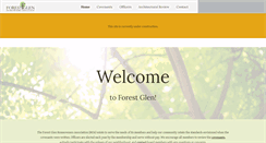 Desktop Screenshot of forestglensc.org